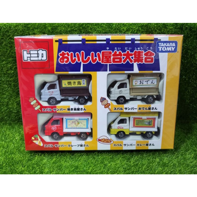 tomica tomy 多美 set 屋台大集合