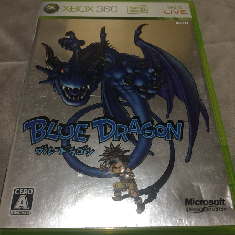 Xbox360 遊戲 藍龍 blueDragon