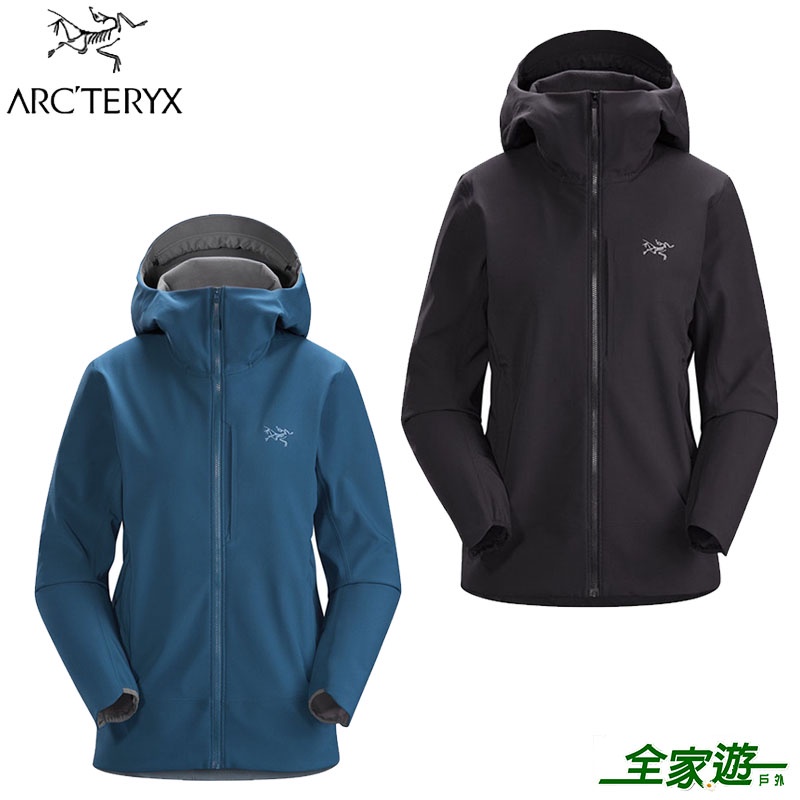 【Arcteryx 始祖鳥】女 Gamma MX軟殼外套 黑 24119 透氣、耐磨、抗風 登山 戶外多用途外套 夾克