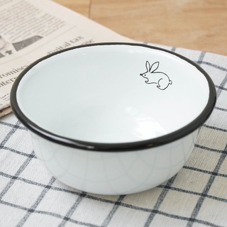 現貨 日本 琺瑯 廚房 餐碗 飯碗 湯碗 琺瑯碗 白色 碗盤 碗 日式碗盤 碗盤器皿 廚房餐具 日本進口