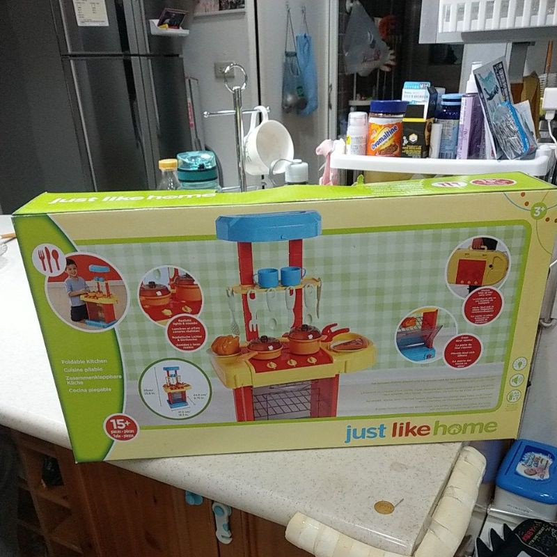 兒童玩具大廚房組(無缺件有盒子)大型廚房