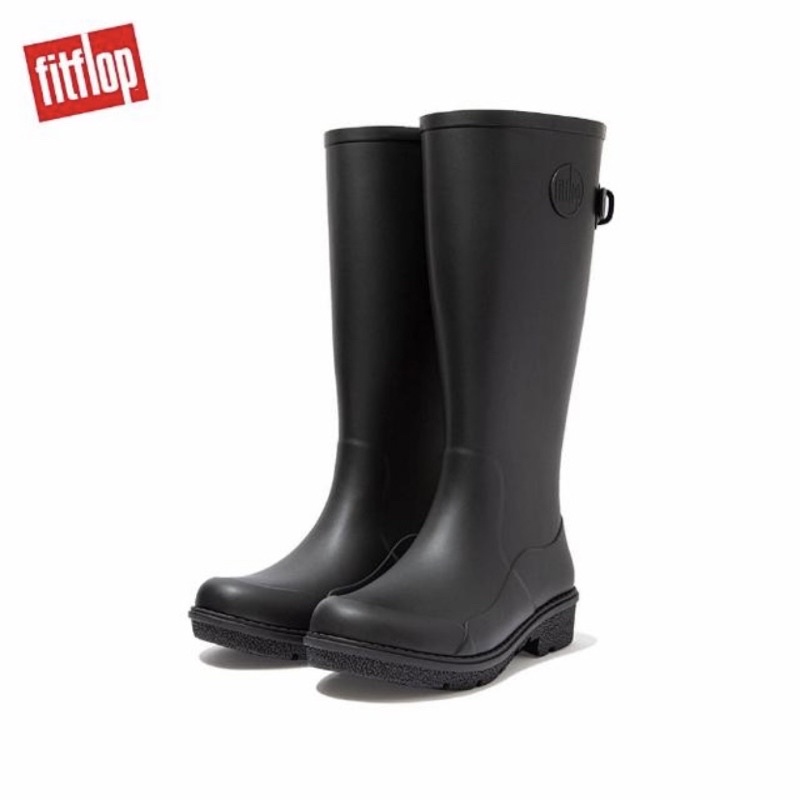 FitFlop  長筒雨靴 黑色 正品保證 最舒適的雨靴 WONDERWELLY TALL