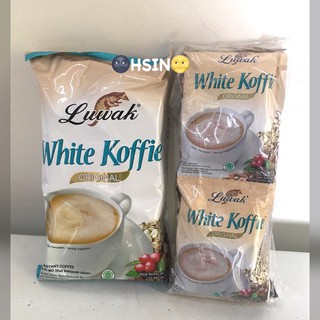 🌚HSIN🌝 - Luwak White koffie Original 麝香貓三合一白咖啡 -