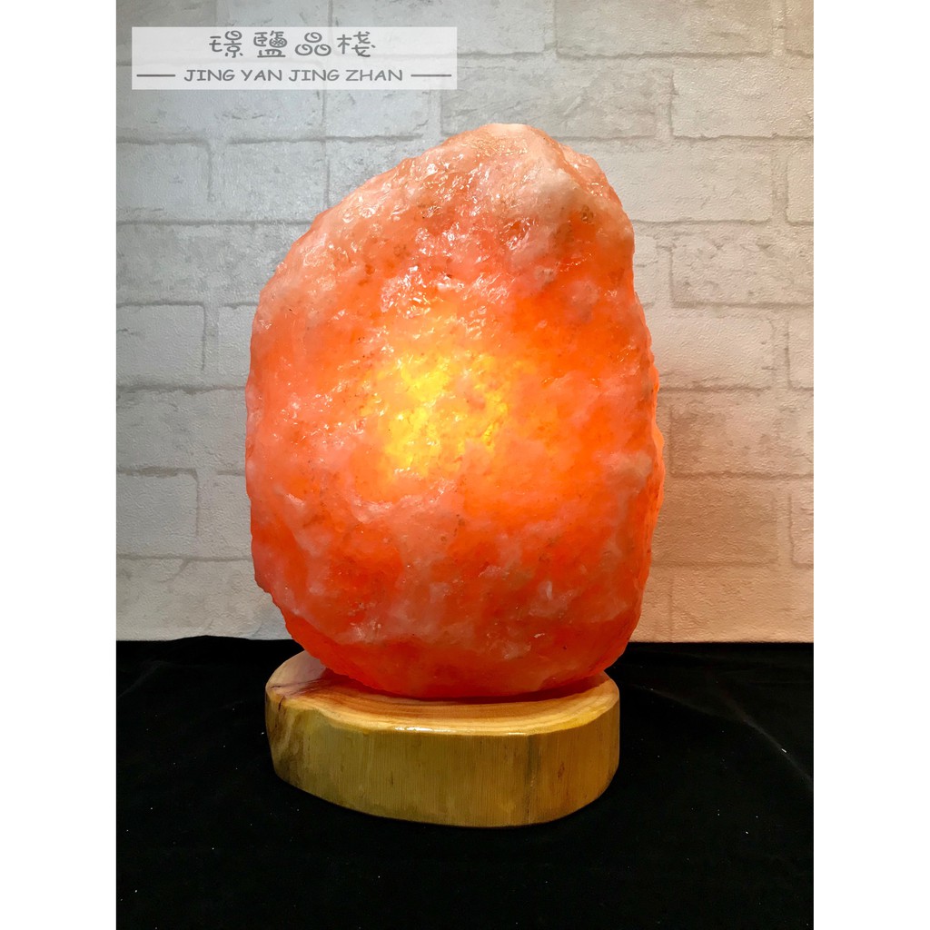 【璟鹽晶棧】玫瑰天然原礦鹽燈 8~9kg