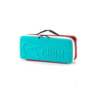 CHUMS Booby Multi Hard Case Slim 收納盒 藍綠/紅 CH621195T010
