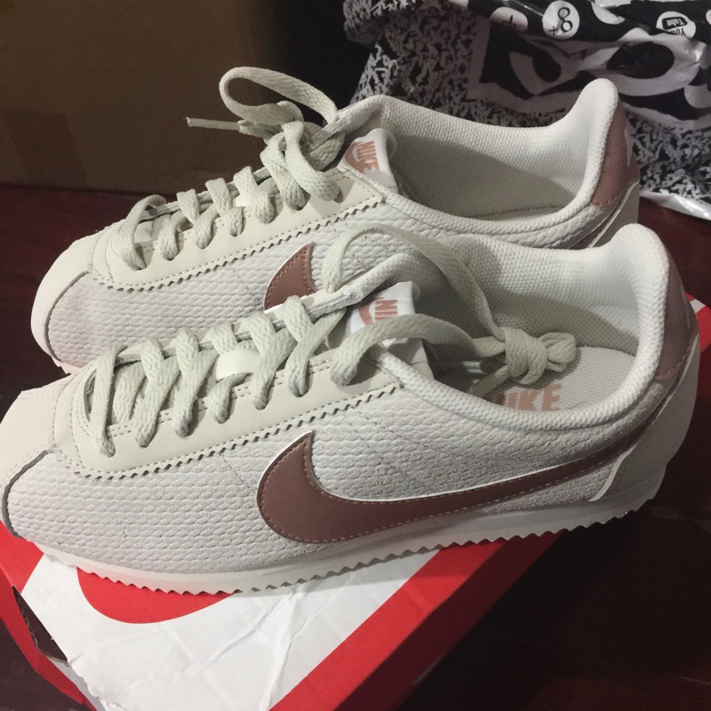 Nike Classic Cortez  米色玫瑰金 阿甘鞋 女款