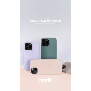 holdit iPhone 13 Mini 特殊新液態矽膠手機殼瑞典第一大手機配件品牌 超薄設計彩色系列臺灣現貨原廠免運