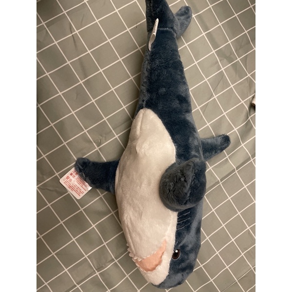 全新現貨藍鯊魚娃娃/30公分/鯊魚娃娃抱枕玩偶/絨毛玩具娃娃
