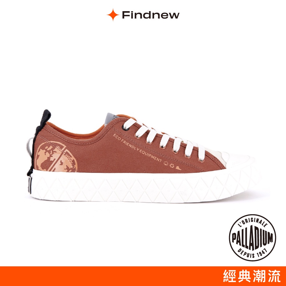 PALLADIUM PALLA ACE ORG METRO 時尚撞色鬆餅鞋 紅色 男女共款 77340【Findnew】