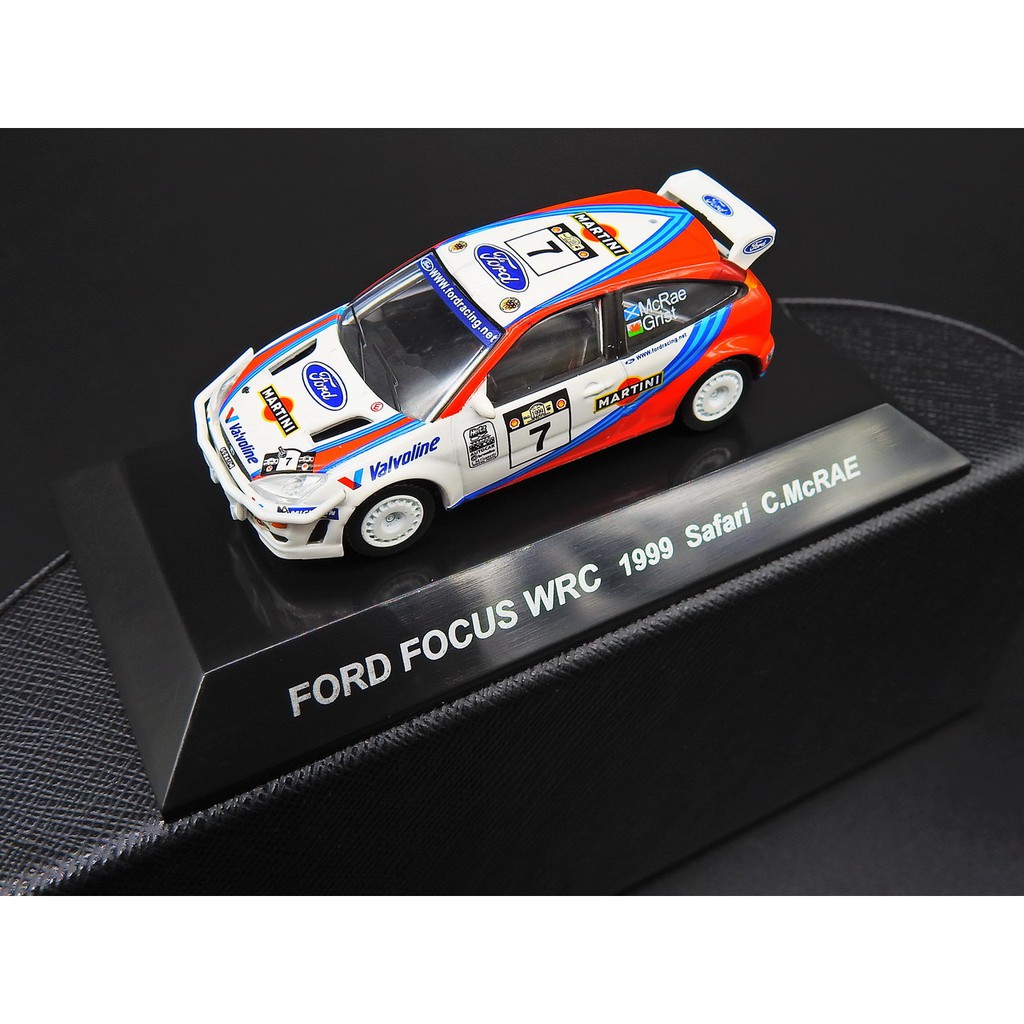 Cms Rally 1 64 Ford Focus Wrc 1999 Safari C Mcrae 拉力合金車中古品 蝦皮購物