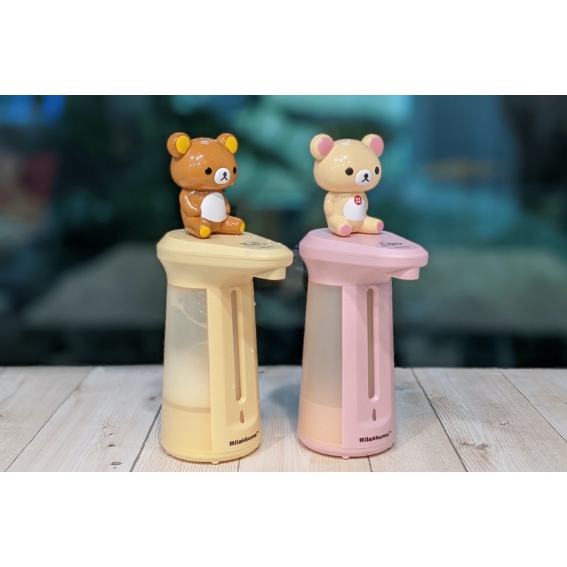 現貨 7 11 拉拉熊暖心時光造型自動給皂機粉紅款黃色款711 全新正版授權 蝦皮購物