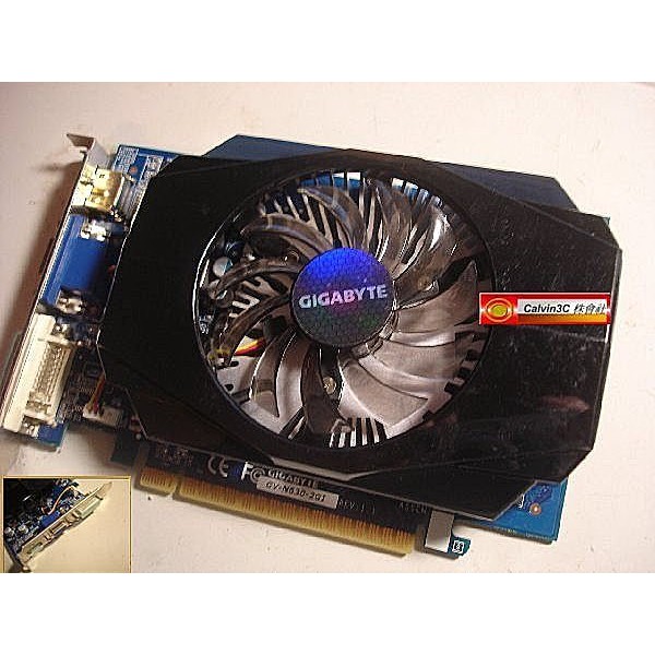 技嘉 GV-N630-2GI GeForce GT630 DDR3 2G 128bit HDMI 高傳真HD 風扇版