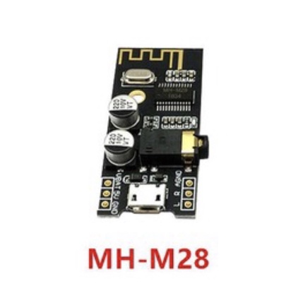 DIY藍牙音頻接收器模塊 MH-M28 4.2無線無損車載音箱音響耳機功放板