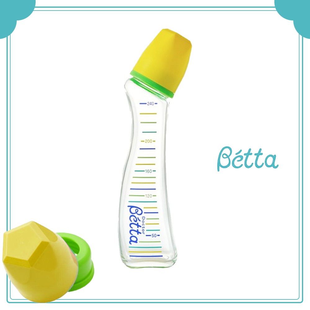 日本 Dr. Betta奶瓶 Jewel G4-240ml (耐熱玻璃)