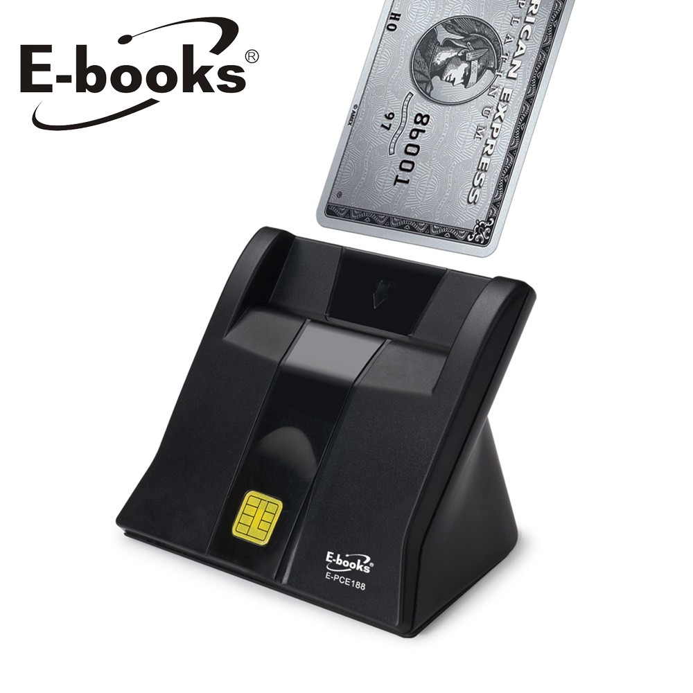 【E-books】晶片讀卡機 T38 直立式智慧晶片讀卡機 BSMI認證 網路轉帳/ATM 適用然人憑證IC晶片.
