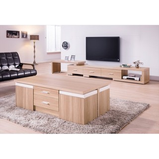 【宏興HOME BRISK】羅莎玻璃大茶几，促銷全省西部市區免運費，《XU新品18》