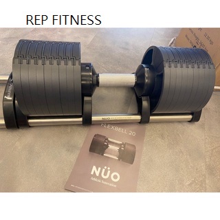 REP FITNESS 瑞典原廠NUO：NUOBELL 232可調式啞鈴32KG（極緻黑 )- 2入