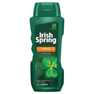 愛爾蘭 Irish Spring 沐浴乳 532ml 經典 保濕 鼠尾草 茶樹 去角質 蘆薈 【Sunny Buy】