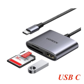 USB 3.1 Type-c 讀卡器 3 合 1 SD/TF + OTG USB3.0 Ugreen 80798 SD/