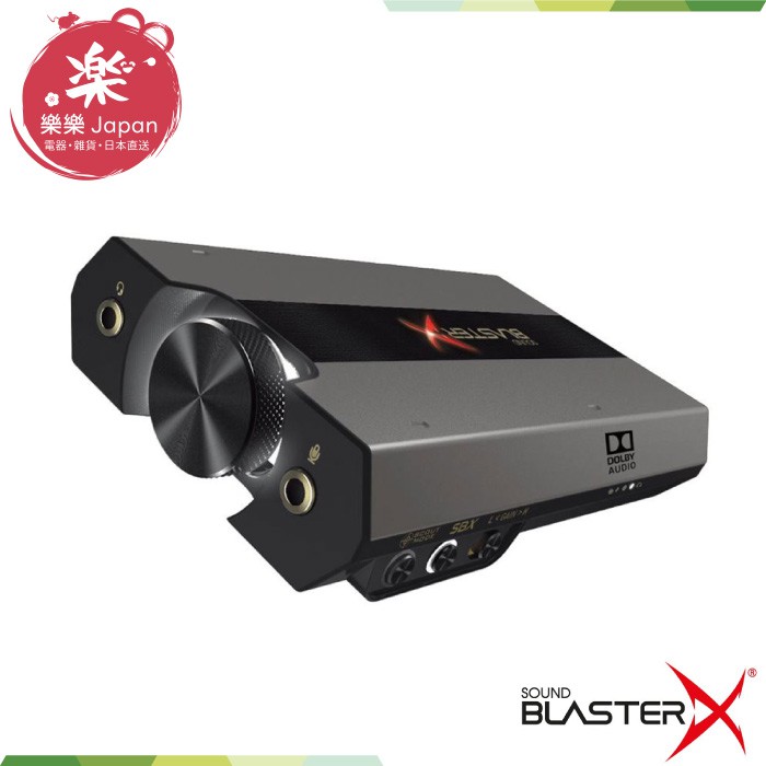 日本creative Sound Blasterx G6 Sbx G6 Dac耳擴杜比7 1聲道usb 音效卡 蝦皮購物