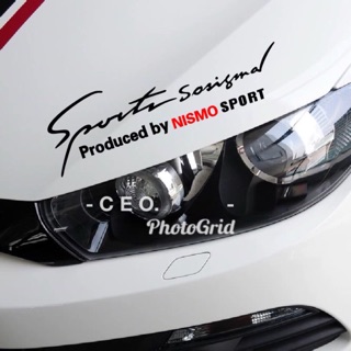 CEO nismo 眉燈貼 反光貼 Nissan Xtrail super sentra Tiida Livina 改裝