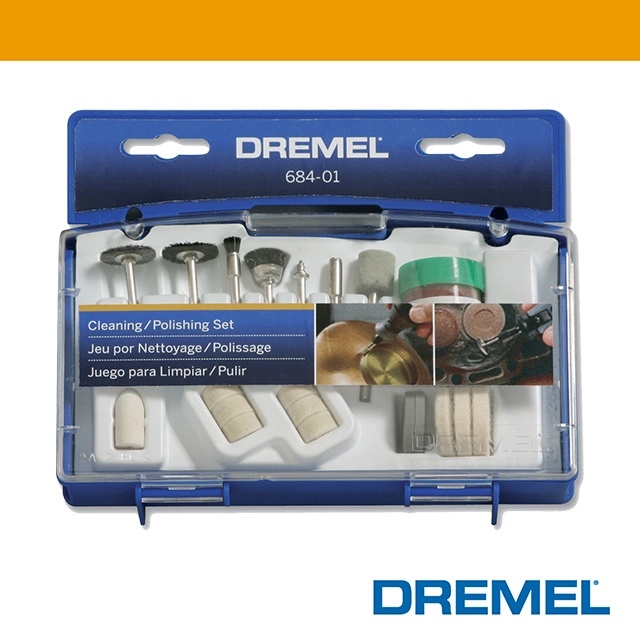 Dremel 精美 684-01 砂磨拋光20件組