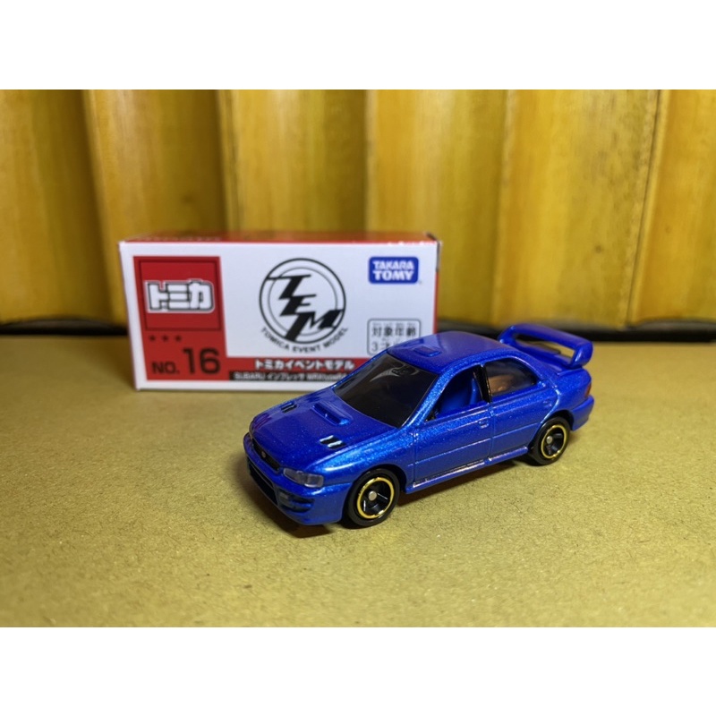 多美TOMY TOMICA 會場限定三星NO.16 SUBARU IMPREZA WRX 速霸陸