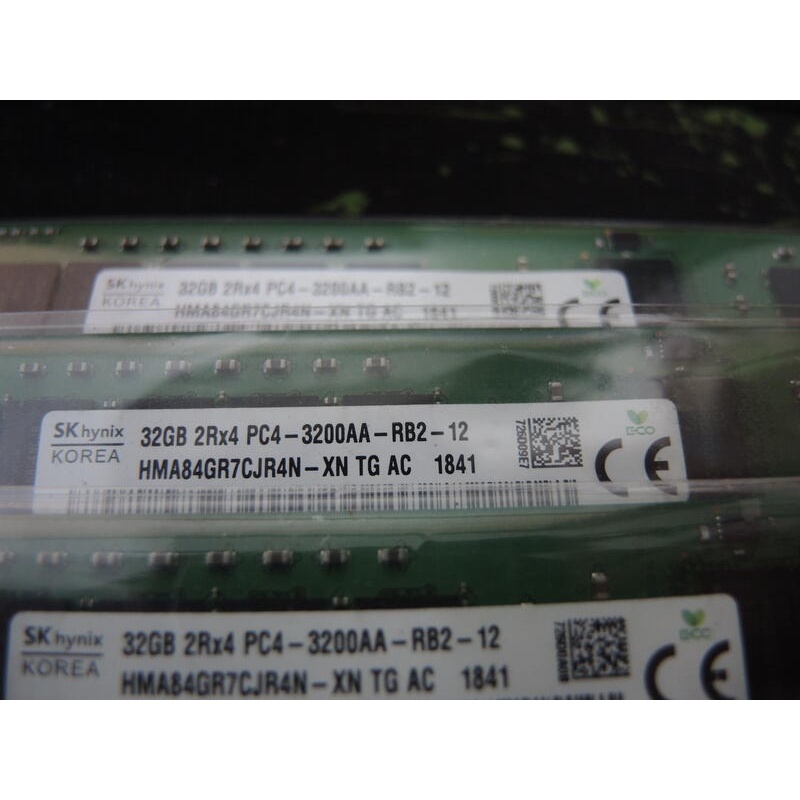 DDR4-3200 32G  ECC REG 伺服器記憶體