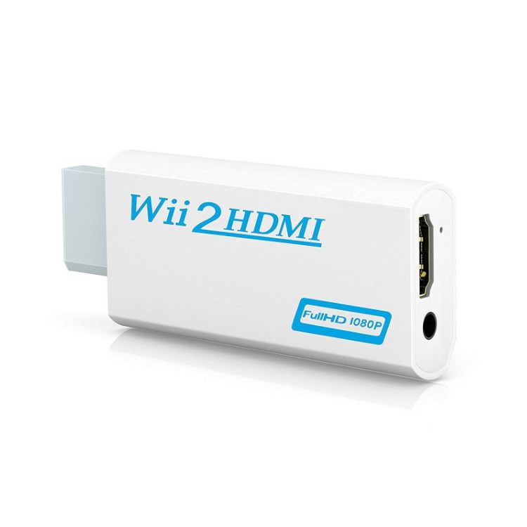 Wii轉hdmi轉換器任天堂遊戲機wii轉hdmi 1080p高清轉換頭 蝦皮購物