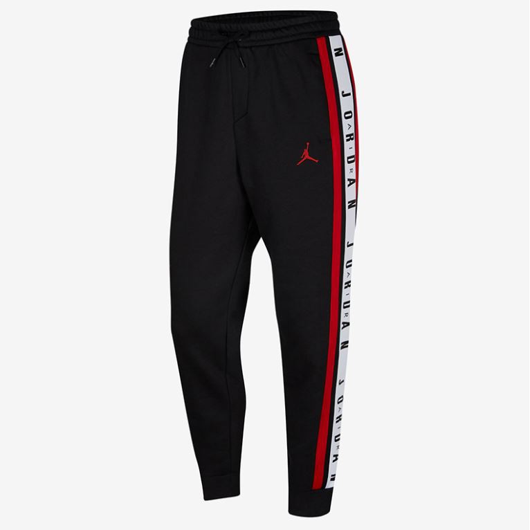 NIKE服飾系列-Air Jordan 男款黑紅白三色運動長褲-NO.DD2329010