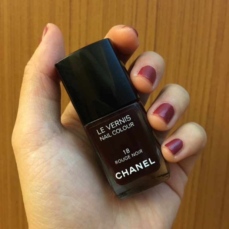 Chanel 香奈兒指甲油 rouge noir 18