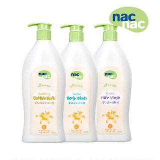 NAC NAC 全新草本呵護泡泡浴露、沐浴精、洗髮精(400ML)