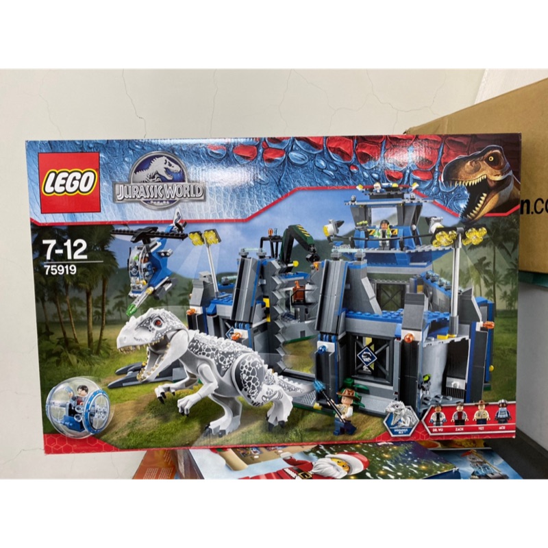 LEGO 75919 樂高變種暴龍 脫逃侏羅世界 白色暴龍