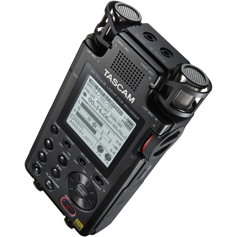 Tascam Dr-100 MKIII MK3 專業型 錄音筆 攜帶型 數位錄音機 收音 相機 直播 麥克風 公司貨