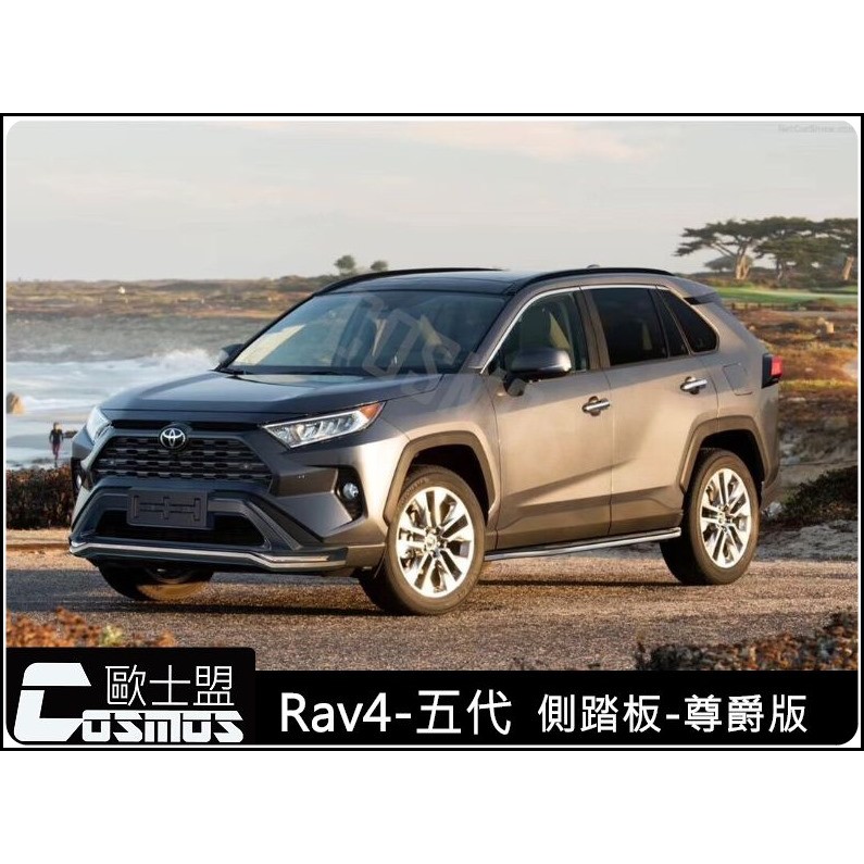 TOYOTA RAV4 五代(RAV-4 5代)專用-尊爵版【側踏板】登車踏板/迎賓踏板/現貨 /高雄COSMOS