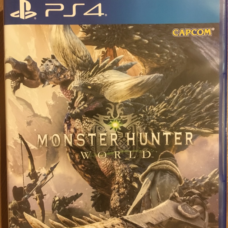 PS4 二手遊戲_魔物獵人 世界 MHW