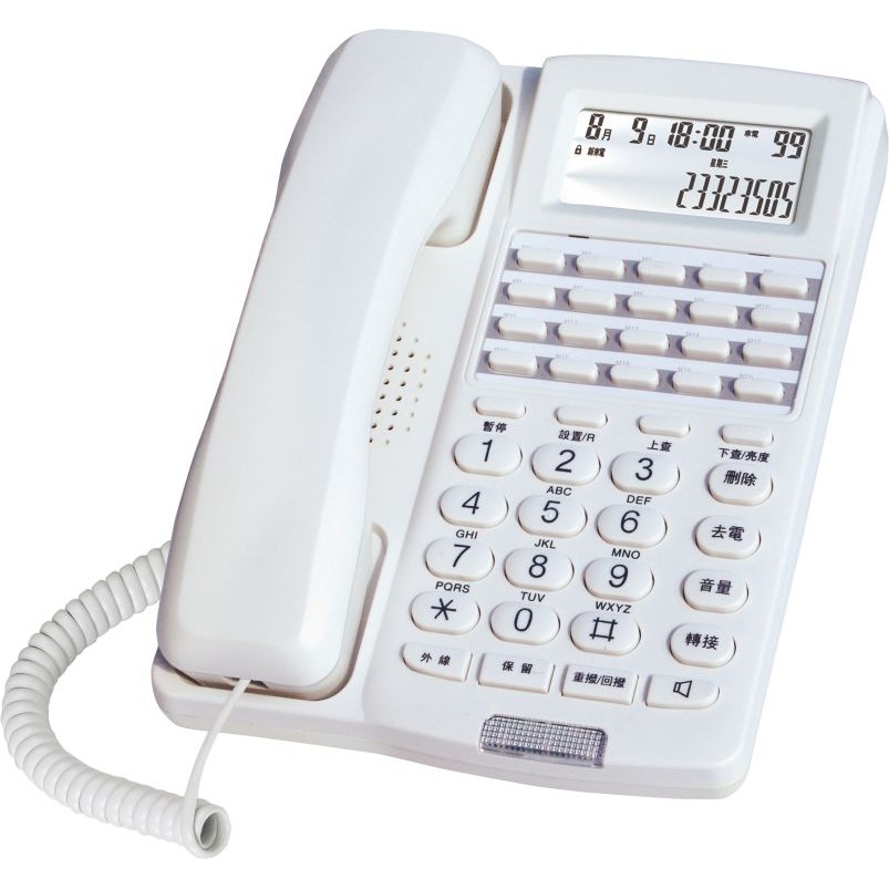 瑞通RS-8012SK來電顯示型話機