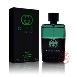 GUCCI GUILTY BLACK 罪愛夜男性淡香水 50ML【岡山真愛香水化妝品批發館】