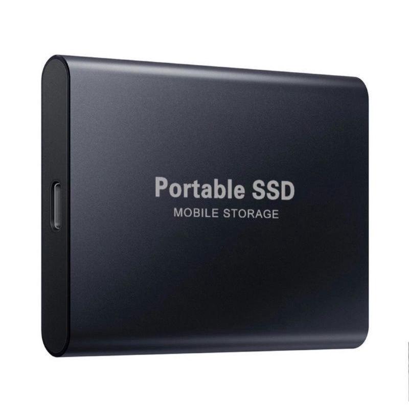 高速固態隨身硬盤 SSD移動硬碟 外接式硬碟 16TB黑色