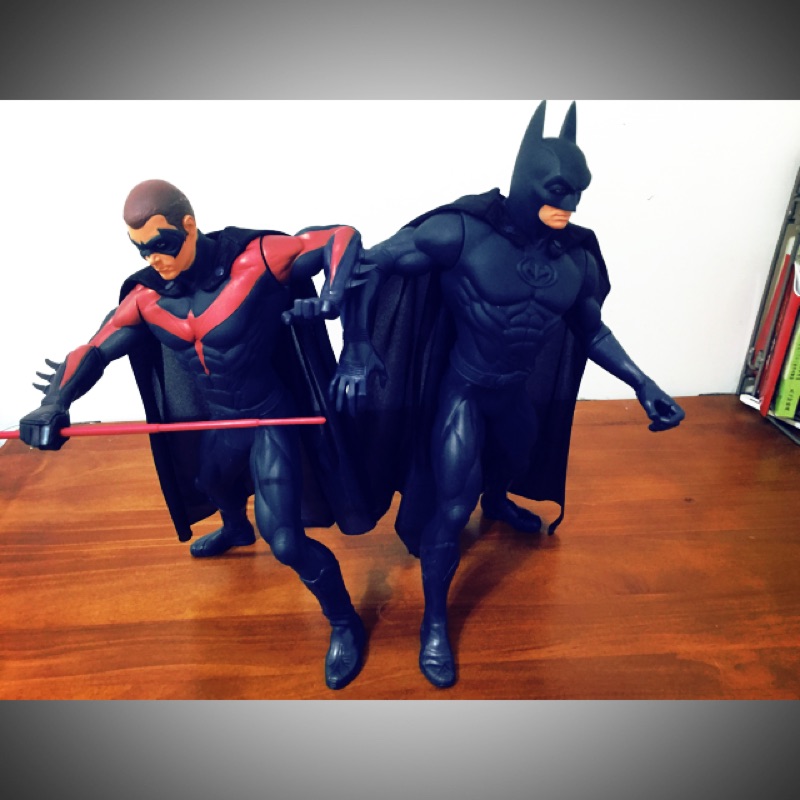 1997 KENNER TM DC COMICS Batman robin 蝙蝠俠 羅賓