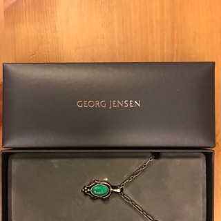 頸項間的風情 - 喬治傑生 Georg Jensen - 2015 綠玉髓