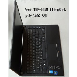 MITPC*acer宏碁 TravelMate TMP-645M 14.1” UltraBook 輕薄筆電二手電腦NCC
