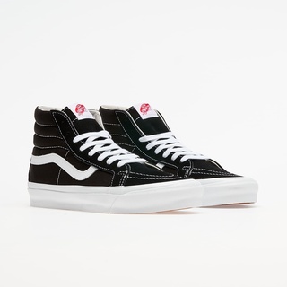 vans sk8 hi black white