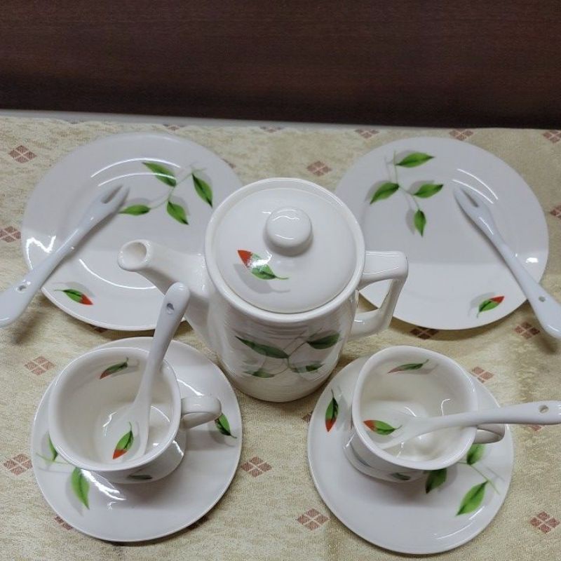 英格蘭 Diana Royal 餐具 杯盤 組 2人份 套組 湯匙 壺 杯 餐盤 茶具 英式 下午茶-未使用二手品