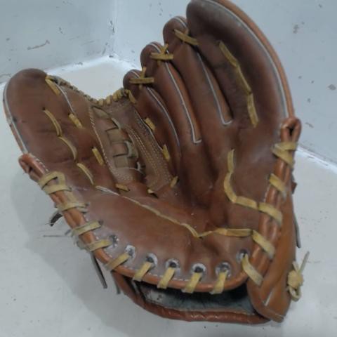 早期YAHOSEIKO RGS-2100真皮縫製職業級棒球手套内里氧化65100021338