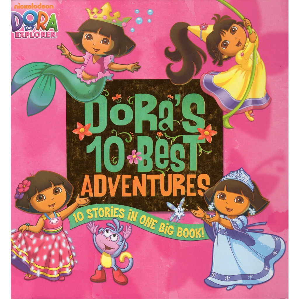 浩瀚星海【繪本類】二手《Dora's 10 Best Adventures》│9781442409675│Simon
