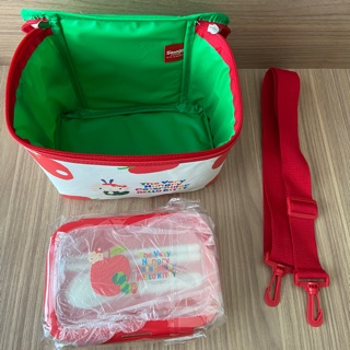 屈臣氏 Hello Kitty美味暖胃便當組/便當盒/微波盒/全新