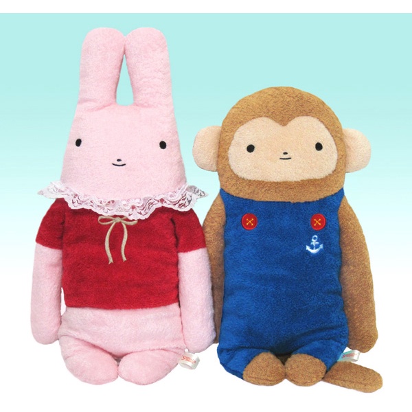 現貨 日本正版 SHINADA フモフモさん Fumofumosan sumomo 布偶 綿綿兔 長抱兔 兔 蕾絲 打扮
