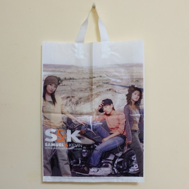 S.H.E S&amp;K服飾代言 購物袋 塑膠袋 收藏