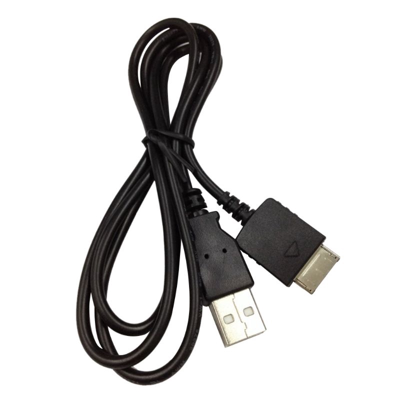 Quuu 120CM USB2.0 同步數據傳輸充電器充電數據線適用於索尼隨身聽 MP3 播放器 NWZ-S764BLK